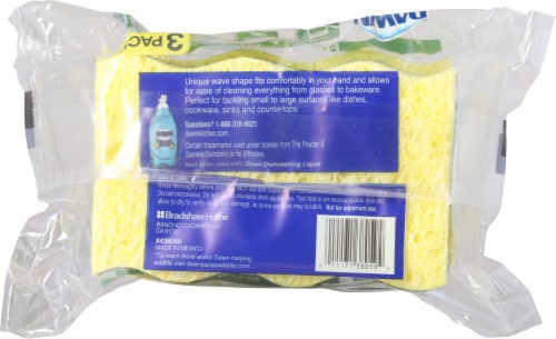 Dawn Ultra Heavy Duty Scrubber Sponges Perspective: back