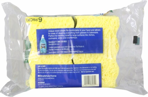 Dawn Ultra Heavy Duty Scrubber Sponges Perspective: back