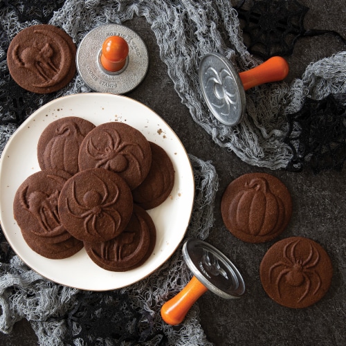 Nordic Ware Halloween Cookie Stamps - Silver, 1 - Foods Co.