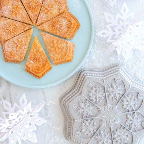 Nordic Ware Sweet Snowflakes Shortbread Pan 1 King Soopers