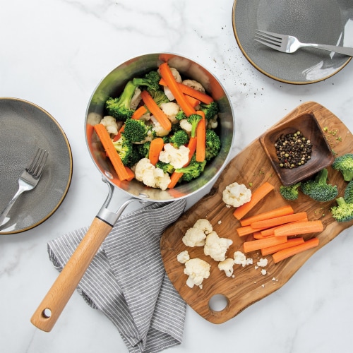 Nordic Ware Naturals 3 QT Sauce Pan Perspective: back