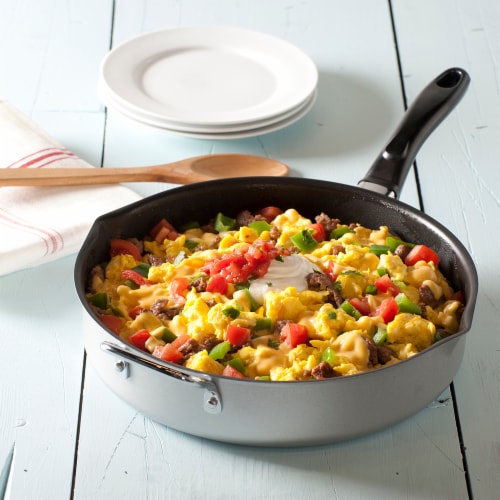 Nordic Ware Rangeware Texas Skillet - Black Perspective: back