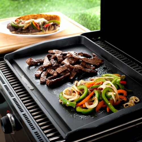 Nordic Ware 2 Burner Backsplash Griddle Perspective: back