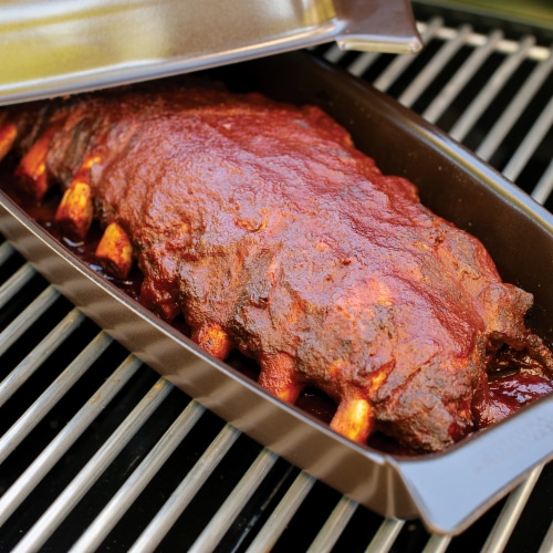 Nordic Ware Grill Steam & Bake Multi Cooker Perspective: back