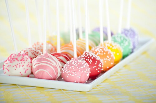 Nordic Ware Red Donut Hole and Cake Pop Pan Perspective: back