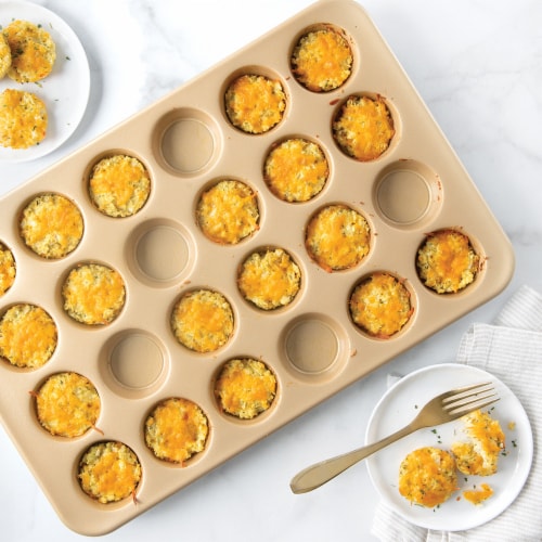 Nordic Ware Nonstick Commercial Petite Muffin Pan - Silver Perspective: back