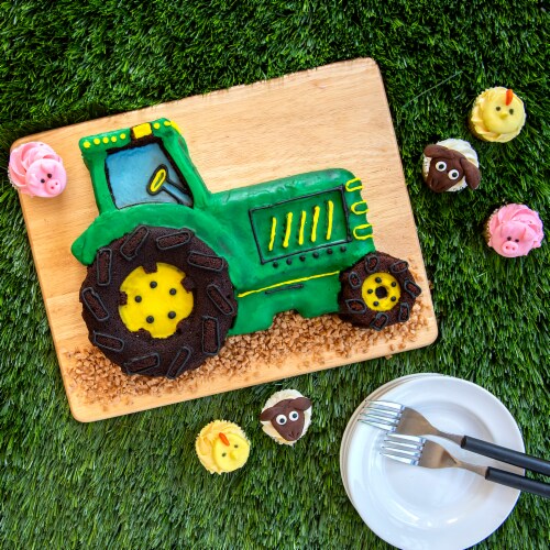 PARTY TIME TRACTOR PAN Perspective: back