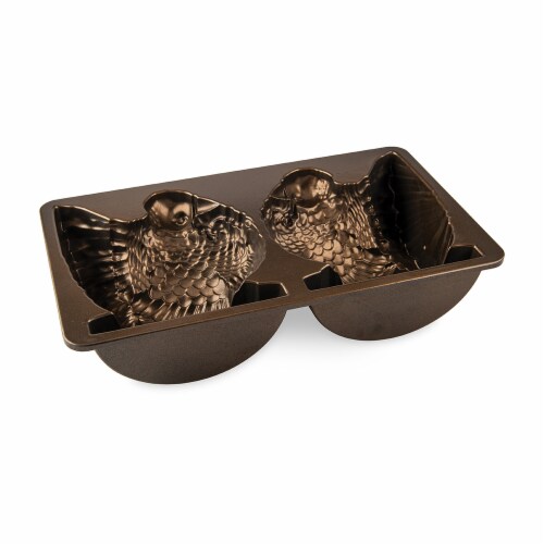 Nordic Ware Classic Turkey 3D Pan, Bronze Perspective: back