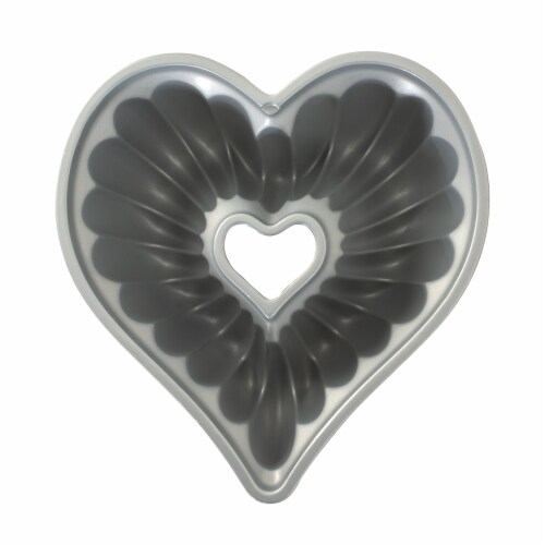 Nordic Ware Elegant Heart Bundt Pan Perspective: back