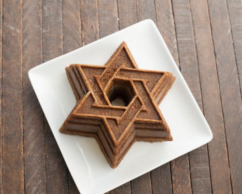 Nordic Ware Star of David Bundt Pan Perspective: back