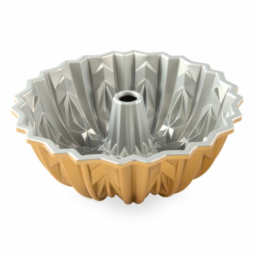 Nordic Ware Cut Crystal Bundt Perspective: back