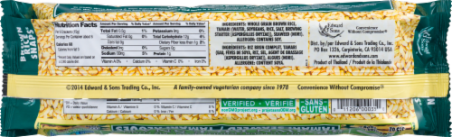 Edward & Sons Tamari Seaweed Brown Rice Snaps Perspective: back