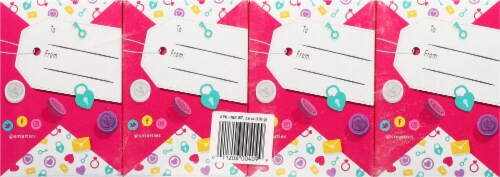Smarties Love Hearts Box Perspective: back