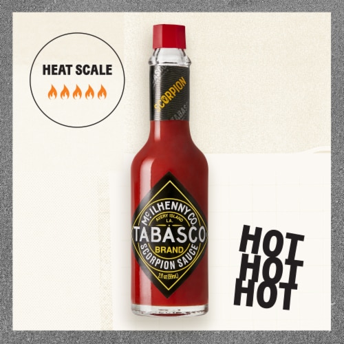 Tabasco Scorpion Sauce Perspective: back