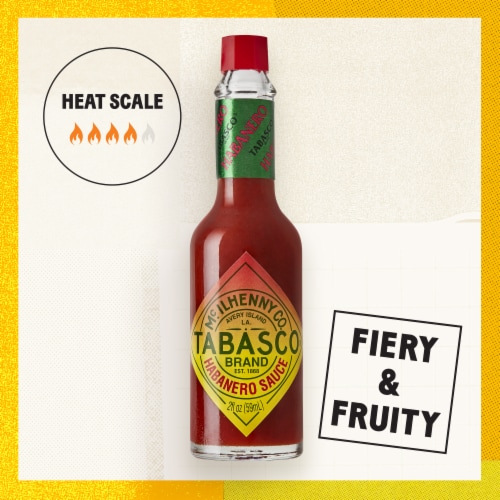 Tabasco® Habanero Pepper Sauce Perspective: back