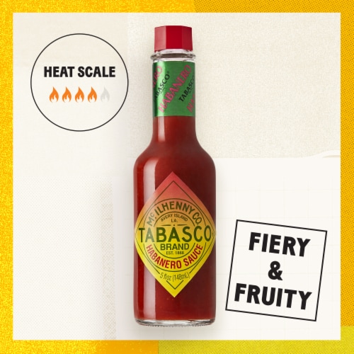 Tabasco Habanero Sauce Perspective: back