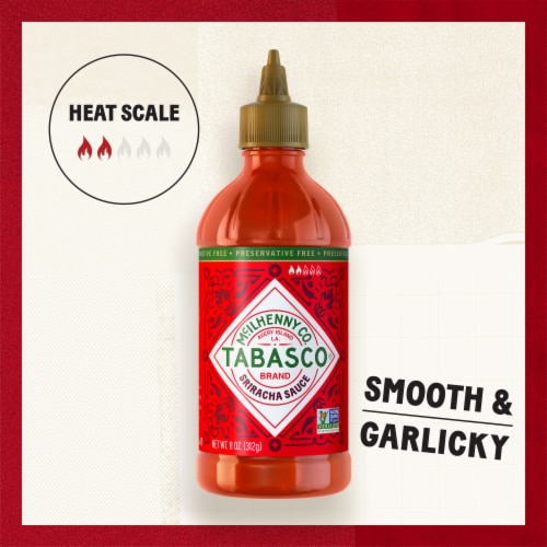 Tabasco® Sriracha Sauce Perspective: back
