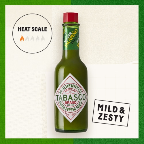 TABASCO® Green Pepper Sauce, 5 oz Perspective: back