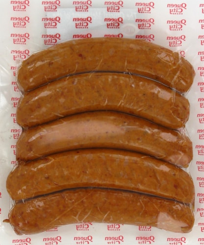 Queen City Hot Smoked Sausage Perspective: back