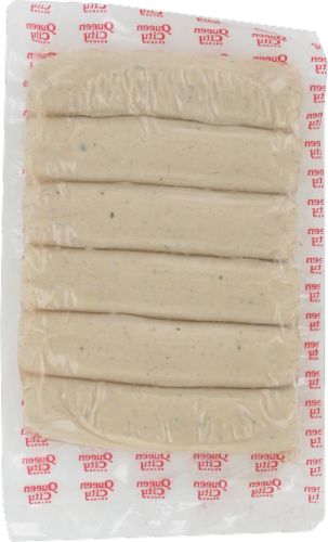 Queen City Skinless Cooked Bratwurst Perspective: back