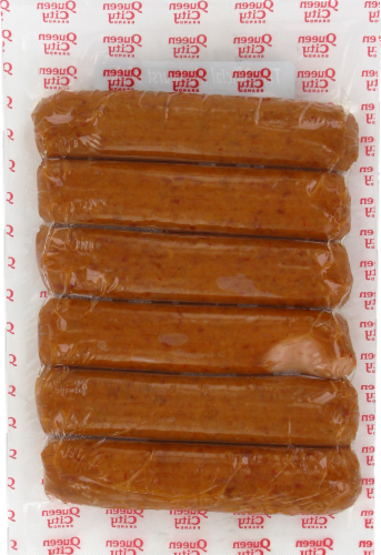 Queen City Extra Hot Smoked Sausage Perspective: back