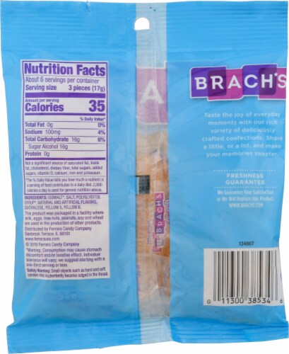 Brach's Sugar Free Butterscotch Hard Candy, 3.5 oz 