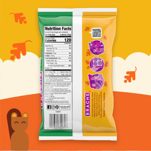 Brach's® Mellowcreme® Pumpkin Candy Perspective: back