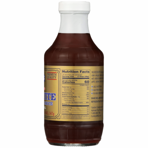 Curley's™ Famous Mesquite BBQ Sauce Perspective: back