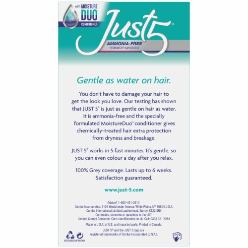 Just5® J-10 Rich Auburn Ammonia-Free Permanent Haircolor Perspective: back