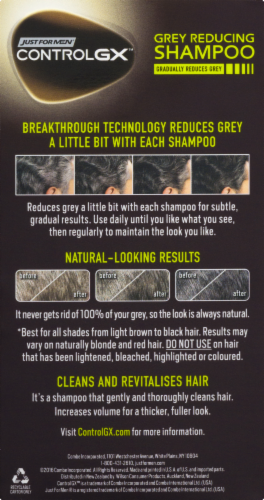 Just For Men Control GX Grey Reducing Shampoo Perspective: back