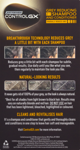 Just For Men Control GX Grey Reducing 2-in-1 Shampoo and Conditioner Perspective: back