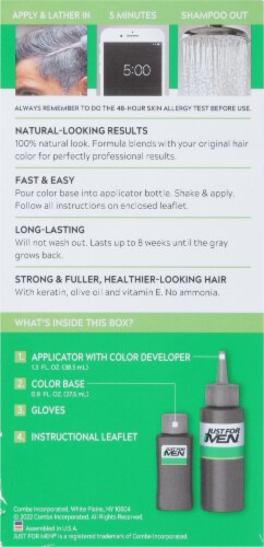 Just For Men H-45 Dark Brown Shampoo-In Hair Color Treatment Perspective: back