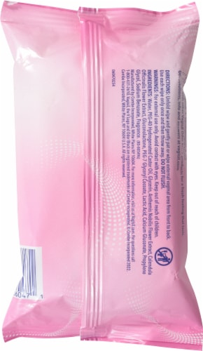 Vagisil® Odor Block® Daily Freshening Wipes Perspective: back