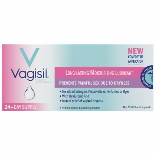 Vagisil® Long Lasting Moisturizing Lubricant (3 Pack) Perspective: back