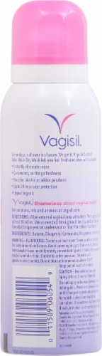 Vagisil Dry Wash Odor Block Perspective: back
