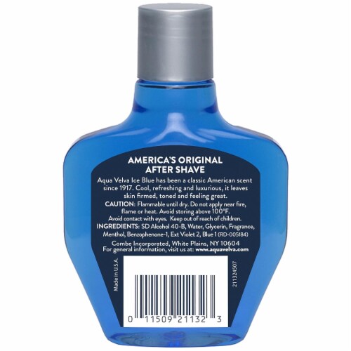 Aqua Velva® Classic Ice Blue Cooling After Shave Perspective: back