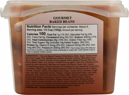 Garden Fresh Foods™ Gourmet Baked Beans Perspective: back