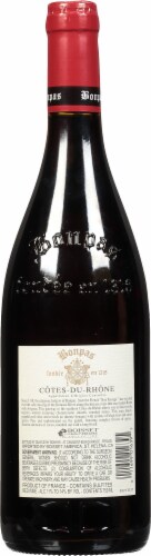 Bonpas® Cotes-Du-Rhone French Red Wine Perspective: back