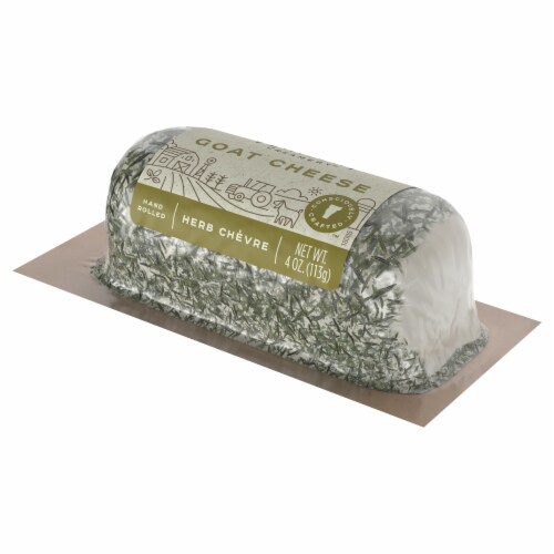 Vermont Creamery® Herb Goat Cheese Log Perspective: back