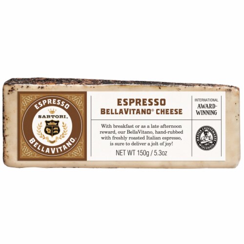 Sartori BellaVitano Espresso Cheese Perspective: back