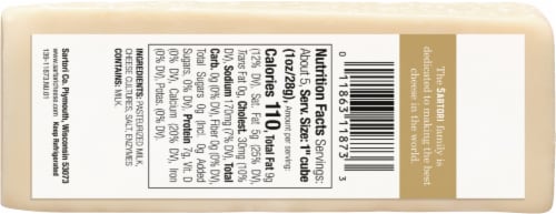Sartori BellaVitano Gold Cheese Perspective: back