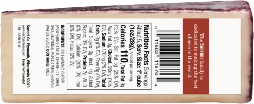Sartori® BellaVitano® Merlot Cheese Perspective: back
