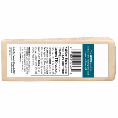Sartori BellaVitano Kentucky Bourbon 5.3 oz Perspective: back