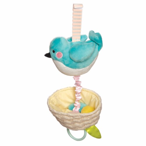 Manhattan Toy Lullaby Bird Pull Musical Crib and Baby Toy Perspective: back