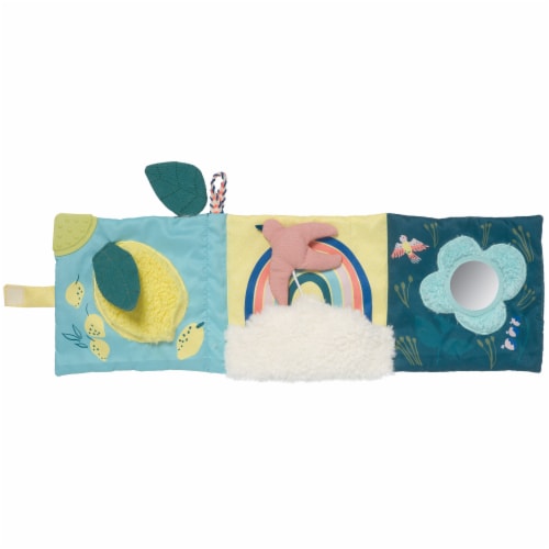 Manhattan Toy Songbird Soft Activity Pat Mat for Babies with Teether, Crinkle Paper Perspective: back