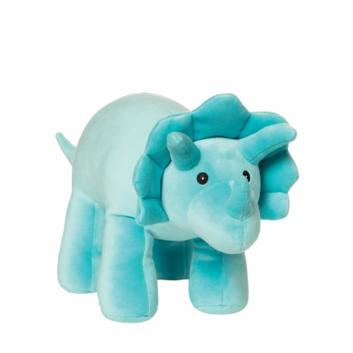 Manhattan Toy Spike Velveteen Triceratops Dinosaur Stuffed Animal, 9.5" Perspective: back