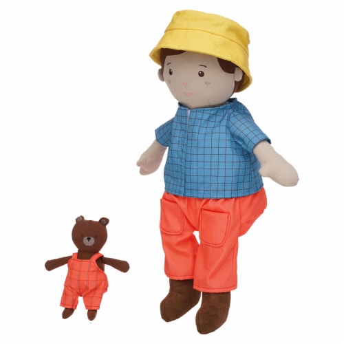 Manhattan Toy Playdate Friends Alex Machine Washable and Dryer Safe 14 Inch Doll Perspective: back