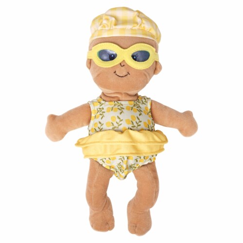 Manhattan Toy Wee Baby Stella Fun in the Sun 3 Piece Doll Swimming Outfit for 12" Dolls Perspective: back