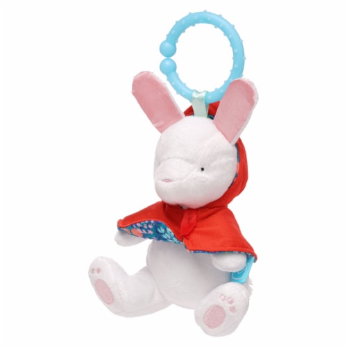 Manhattan Toy Fairytale Rabbit Plush Baby Travel Toy Perspective: back