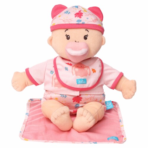 Manhattan Toy Baby Stella Welcome Baby 6 Piece Bringing Home Baby Doll Set Perspective: back